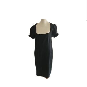 Allegory Black Stretch Shift Dress Size 14